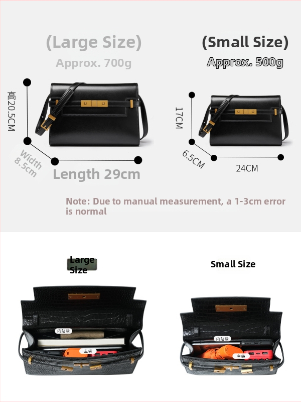 Kožna Kelly torba s uzorkom krokodila, Manhattan, s poklopcem, vodoravni kvadratni oblik, zaključavanje, podstava od sintetičke kože
