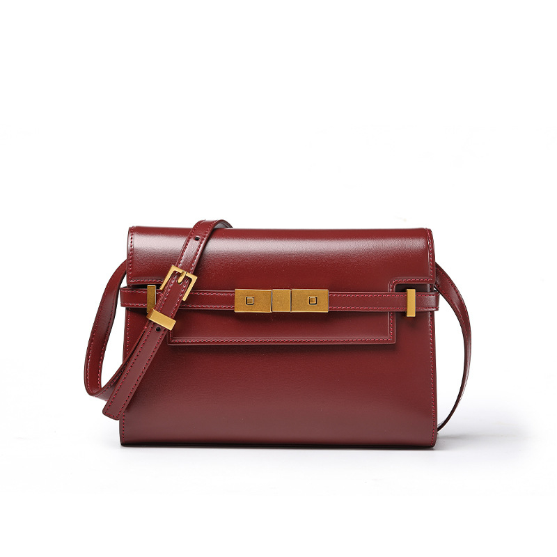 Kožna Kelly torba s uzorkom krokodila, Manhattan, s poklopcem, vodoravni kvadratni oblik, zaključavanje, podstava od sintetičke kože