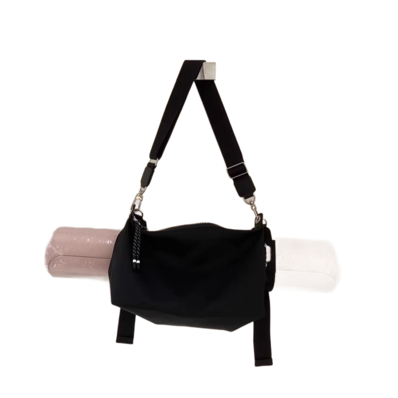 Ženska tote torba u korejskom stilu, najlon, crossbody, horizontalni četvrtasti oblik, magnetsko kopčanje, džep sa zipom