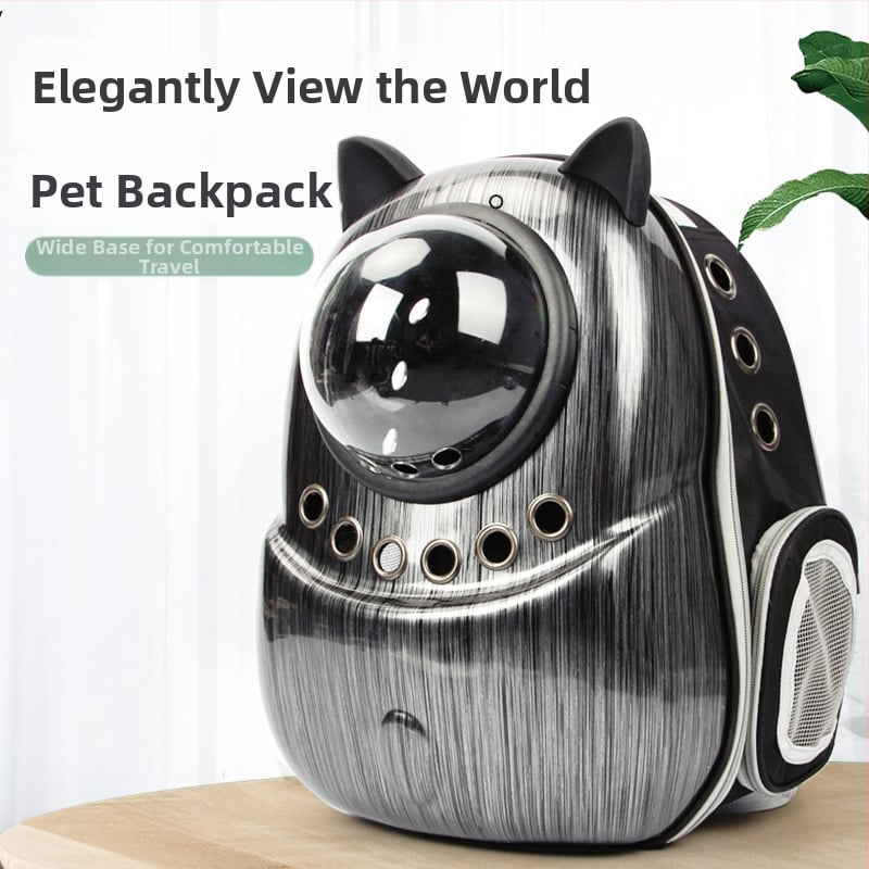 Rucsac pentru animale de companie pentru ieșiri — nylon, capacitate 55L, rigiditate medie, Suijie bag