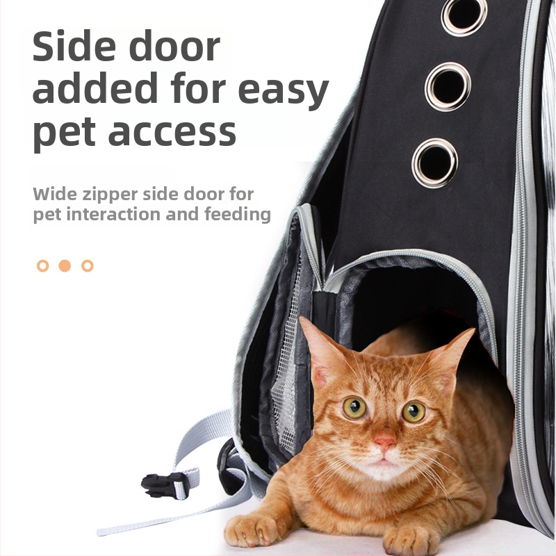 Batoh pre domáce zvieratá na vychádzky — nylon, kapacita 55 l, stredná tvrdosť, Suijie bag