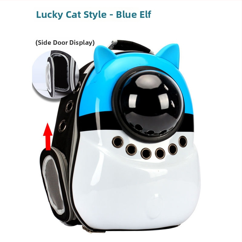 Rucsac pentru animale de companie pentru ieșiri — nylon, capacitate 55L, rigiditate medie, Suijie bag