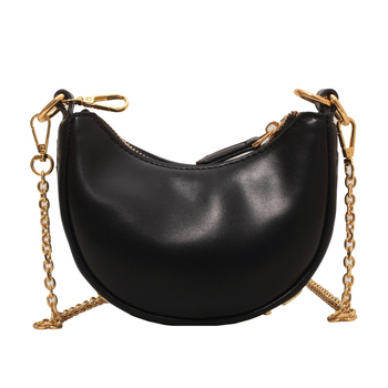 Alkar-táska félhold alakú - PU anyag, cipzár, poliészter bélés, vízszintes négyzetes forma