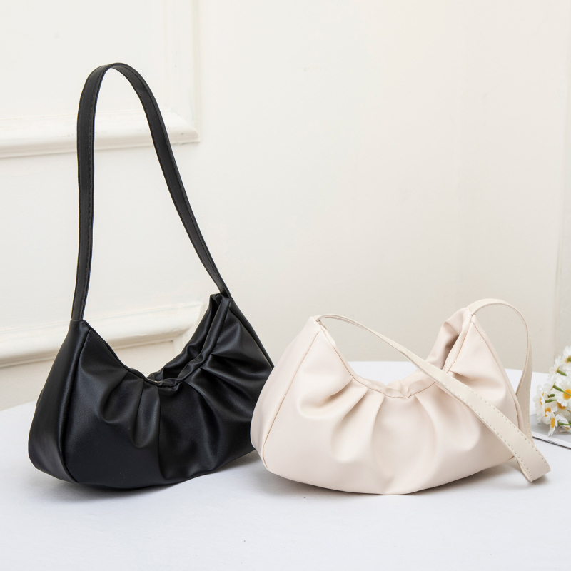 Torba ispod pazuha, PU materijal, dumpling stil, zatvarač, poliester podstava