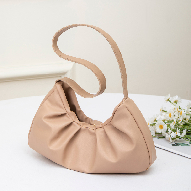 Torba ispod pazuha, PU materijal, dumpling stil, zatvarač, poliester podstava