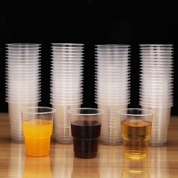Pahare de băut din PP, biodegradabile, 1000 buc., de unică folosință, pentru ceai cu lapte și băuturi