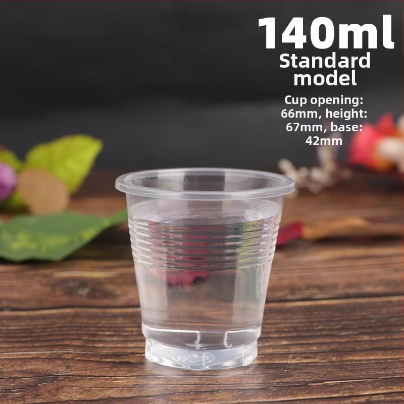 Pahare de băut din PP, biodegradabile, 1000 buc., de unică folosință, pentru ceai cu lapte și băuturi