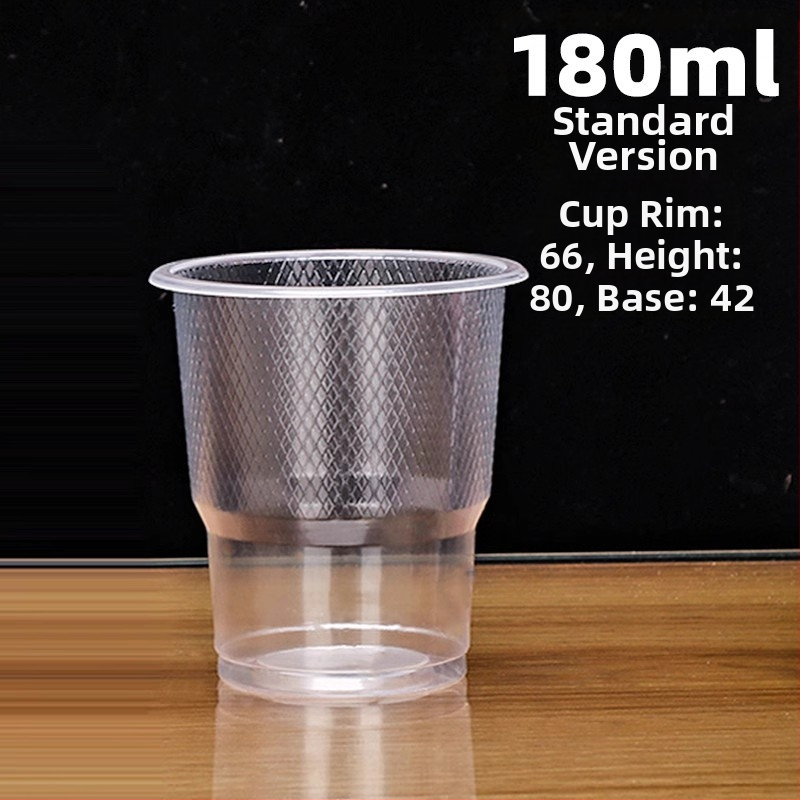 Pahare de băut din PP, biodegradabile, 1000 buc., de unică folosință, pentru ceai cu lapte și băuturi