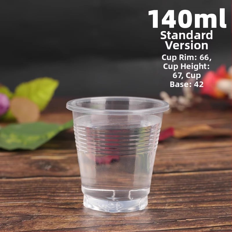 Pahare de băut din PP, biodegradabile, 1000 buc., de unică folosință, pentru ceai cu lapte și băuturi