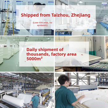 Латексова възглавница ROYAL KNIGHT, естествен латекс 90%+, правоъгълна форма, тегло 1,5–2 кг, плетена тъкан