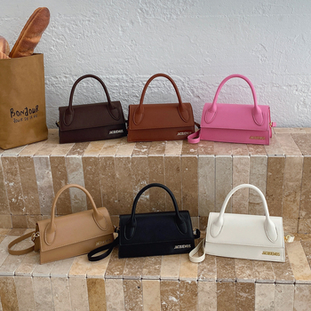 PU materijal crossbody torba, horizontalno kvadratnog oblika, magnetska kopča, poliester podstava, unutarnji džep sa zatvaračem