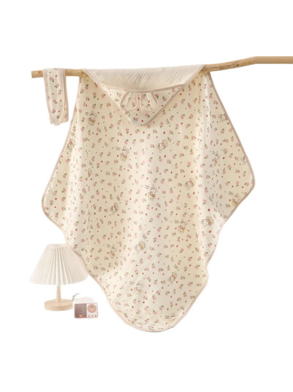 Deka za grljenje novorođenčadi, 100% pamuk izvana i punjenja, sve sezone, karikaturni uzorak, sigurnost klase A