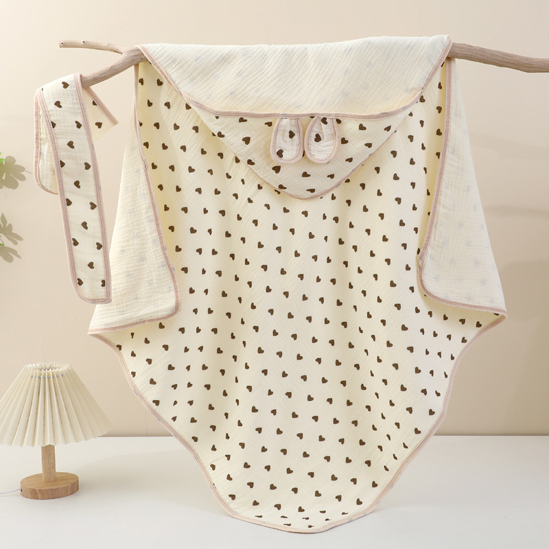 Deka za grljenje novorođenčadi, 100% pamuk izvana i punjenja, sve sezone, karikaturni uzorak, sigurnost klase A