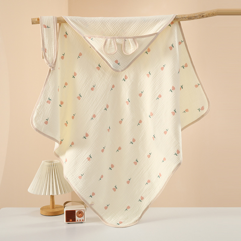 Deka za grljenje novorođenčadi, 100% pamuk izvana i punjenja, sve sezone, karikaturni uzorak, sigurnost klase A