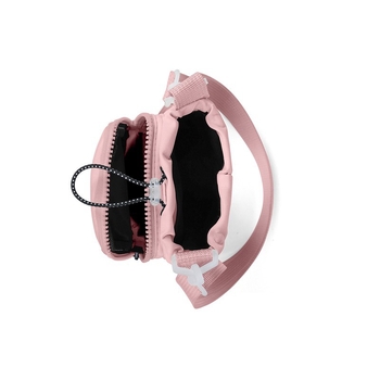 Najlon torbica za bocu s vertikalnim kvadratnim oblikom, zatvaračem, unutarnjom ID pretinicom i poliester podstavom