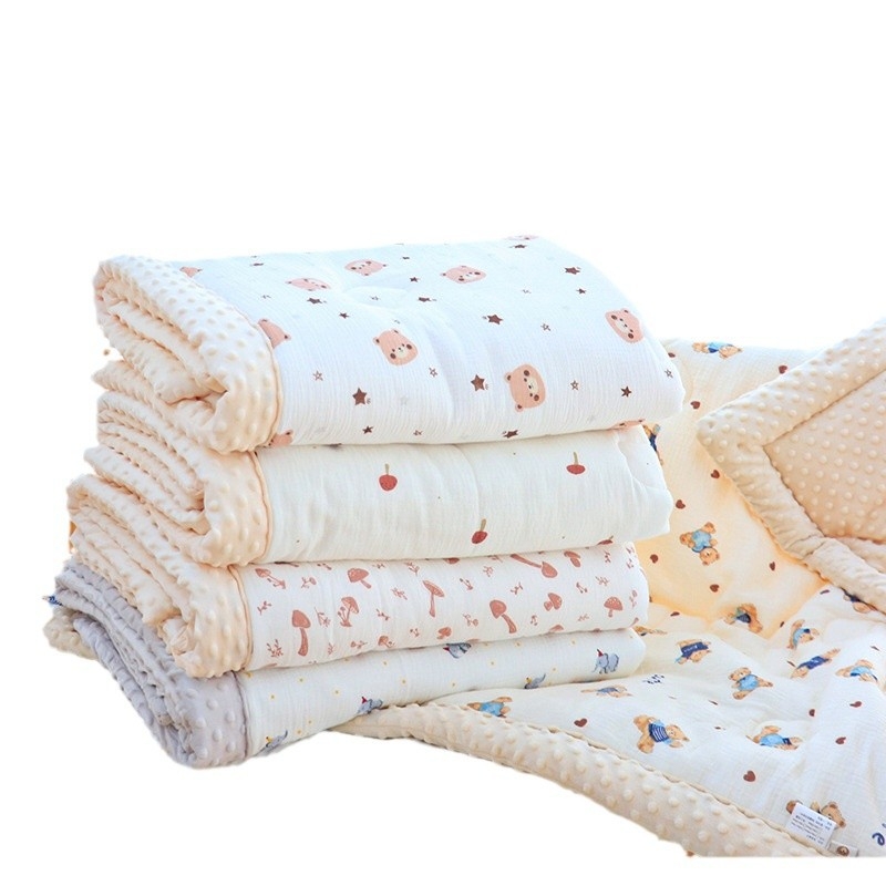 Dječja deka – tkanina od čiste pamuka, punilo od poliestera, zimsko razdoblje, za novorođenčad, prilagodljiva