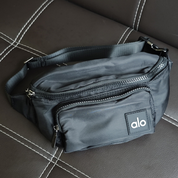 Aloyoga Nylon torba za pojas za putovanja, zatvaranje na zip, podstava od najlona, Unisex