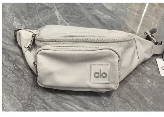 Aloyoga Nylon torba za pojas za putovanja, zatvaranje na zip, podstava od najlona, Unisex