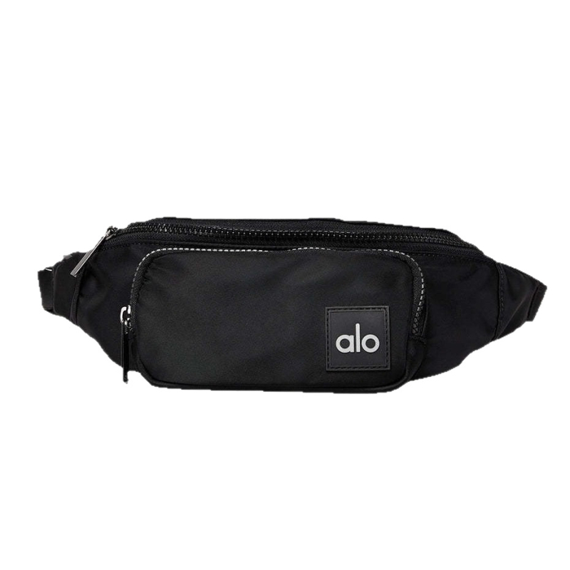 Aloyoga Nylon torba za pojas za putovanja, zatvaranje na zip, podstava od najlona, Unisex