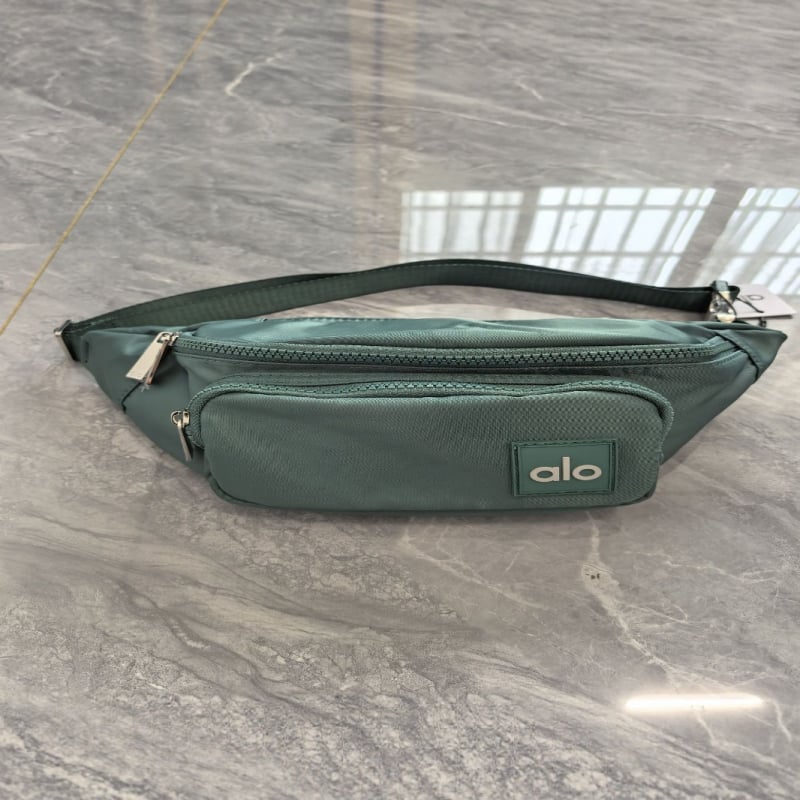 Aloyoga Nylon torba za pojas za putovanja, zatvaranje na zip, podstava od najlona, Unisex