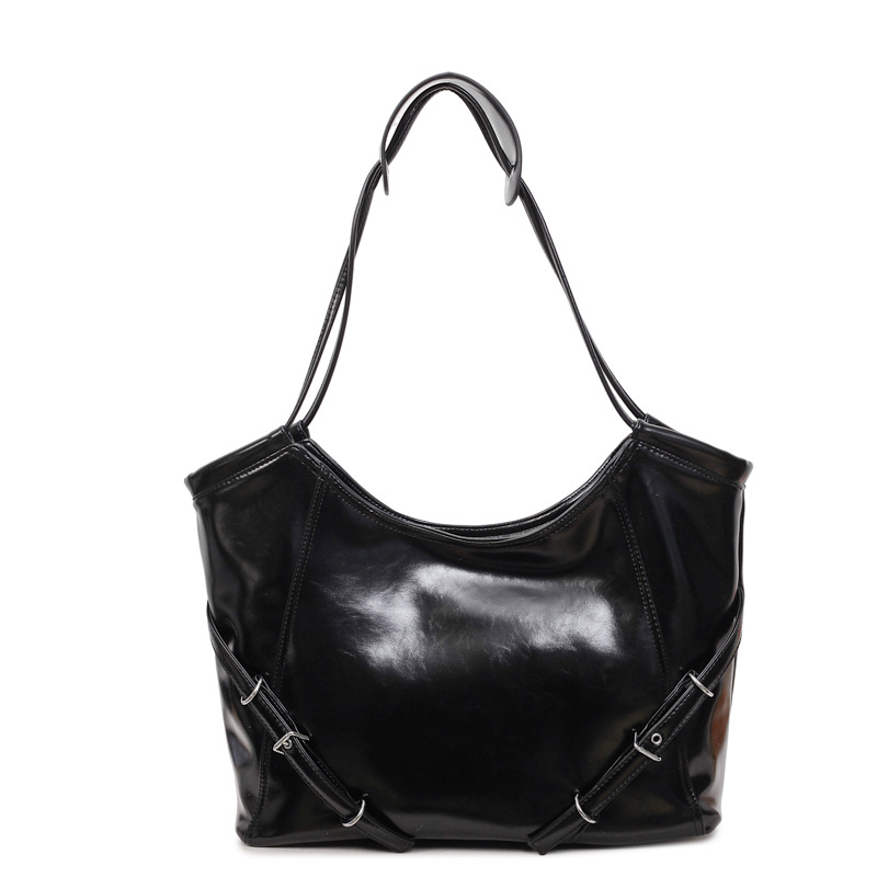 Torba preko ramena, gradski street style, PU materijal, pravokutni oblik, zatvarač, poliester podstava