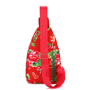 Niuwuzhou najlon torbica za rame uličnog stila bucket bag sa zatvaračem, vertikalnog kvadratnog oblika, džep za mobitel, za svakodnevnu upotrebu