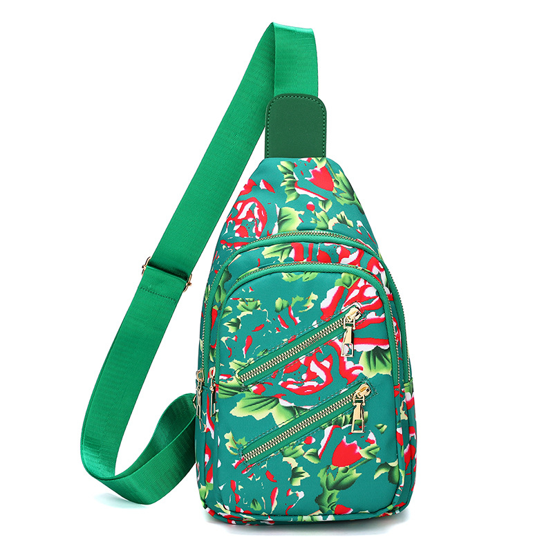 Niuwuzhou najlon torbica za rame uličnog stila bucket bag sa zatvaračem, vertikalnog kvadratnog oblika, džep za mobitel, za svakodnevnu upotrebu