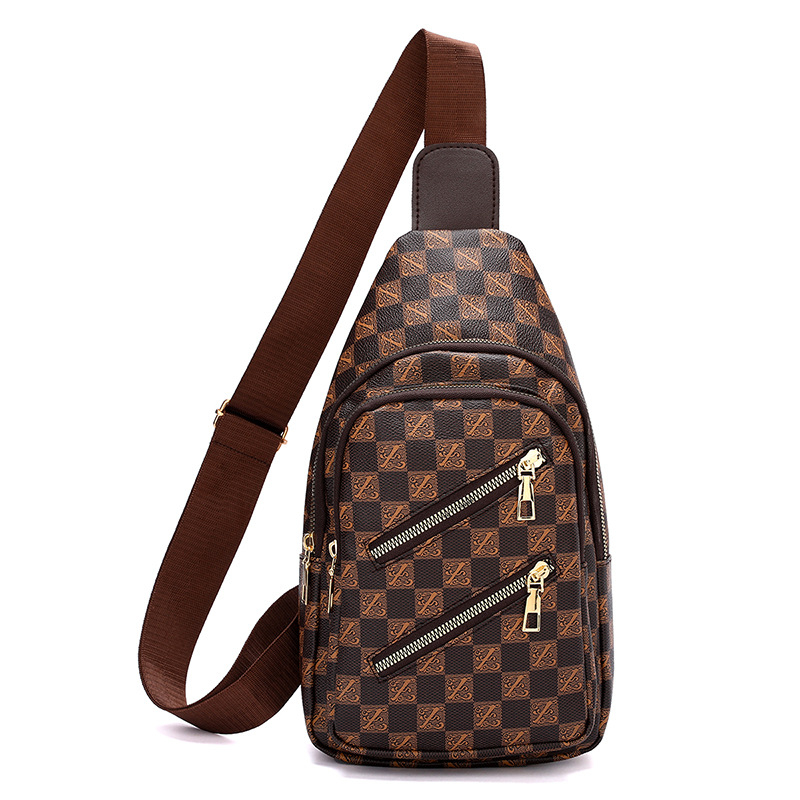 Niuwuzhou najlon torbica za rame uličnog stila bucket bag sa zatvaračem, vertikalnog kvadratnog oblika, džep za mobitel, za svakodnevnu upotrebu