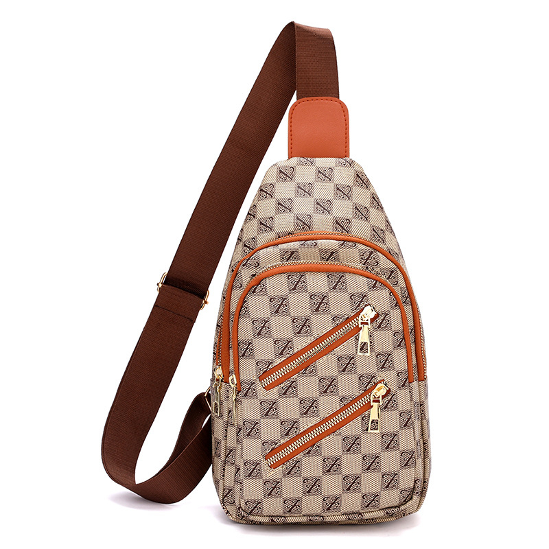 Niuwuzhou najlon torbica za rame uličnog stila bucket bag sa zatvaračem, vertikalnog kvadratnog oblika, džep za mobitel, za svakodnevnu upotrebu