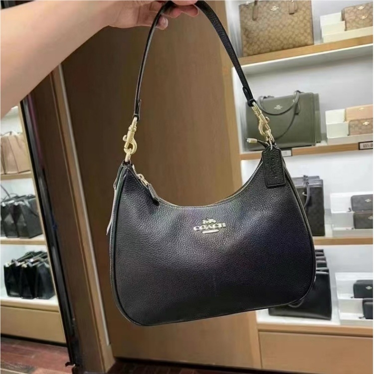 Hobo torba PVC, uspravni kvadratni oblik, zatvarač, poliester podstava, dvostruka naramenica