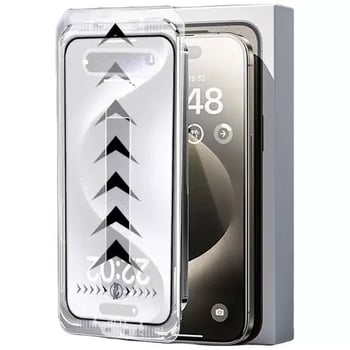 Zaštita zaslona od kaljenog stakla za Apple — Visoka razlučivost, Anti-Peep