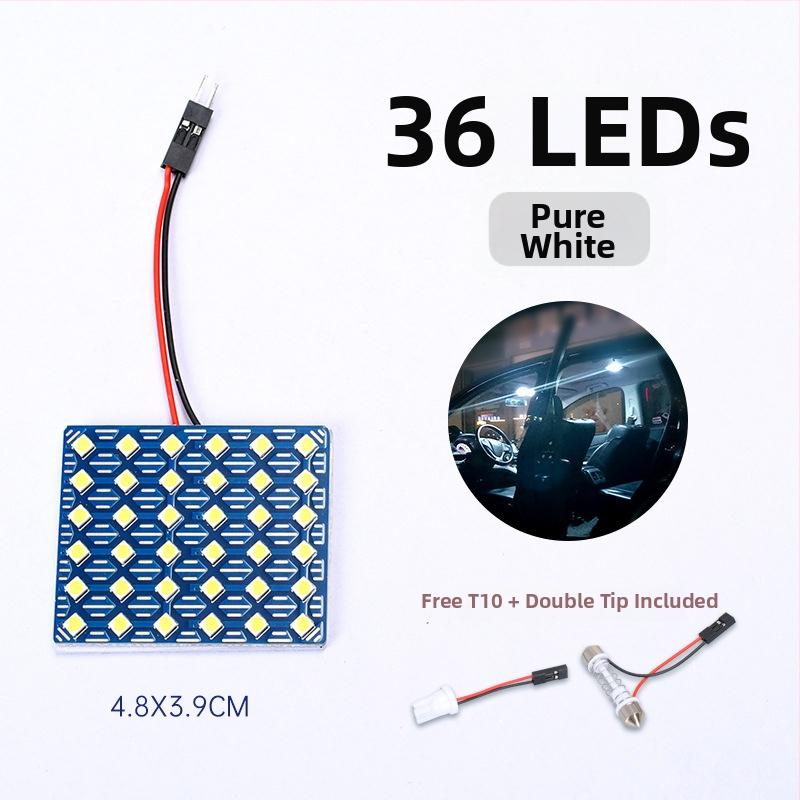 24V autó olvasólámpa 5730 SMD magas fényerővel, 1080–1500 lm, 0,5 W, anyag: vastag üvegszálas tábla