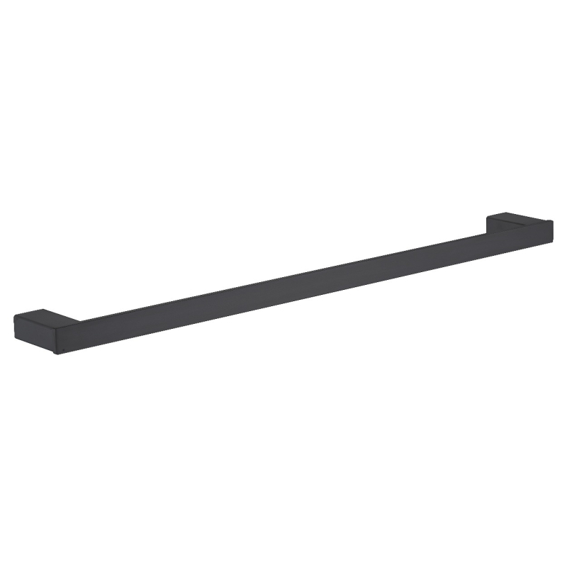 Dvodjelni set držača ručnika od 304 nehrđajućeg čelika — jednonosna kvadratna cijev, završne obrade: brušenje, elektroplatiranje, poliranje, moderan minimalistički stil