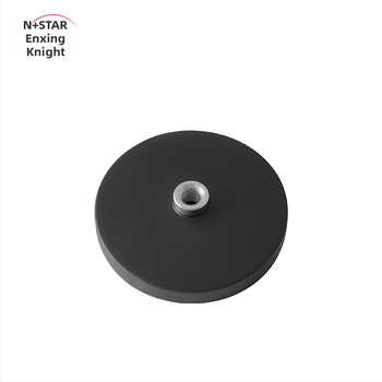 Ισχυρή μαγνητική βάση για στήριξη LED προβολέα σε βάση οροφής; καουτσούκ επικάλυψη, υλικά: NdFeB μαγνήτες, σιδερένια μέρη; μάρκα Star Knight, μοντέλο NPHA-, συμβατό με γενικά μοντέλα