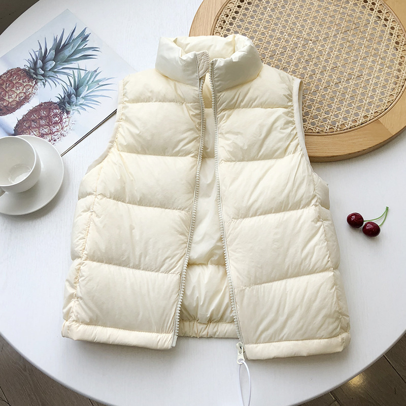 Παιδικό ελαφρύ down γιλέκο, ζεστό για άνοιξη-φθινόπωρο, ηλικίες 3–8 ετών.