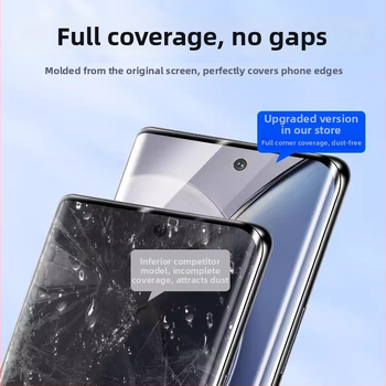 Protecție ecran frontal din sticlă temperată pentru Vivo X100 Pro — Anti-amprentă