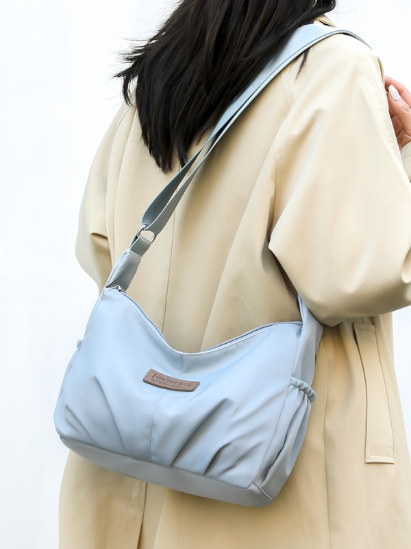 Ženska crossbody torbica od Oxford tkanine, ulični stil, velika kapaciteta, više pretinaca, zatvarač na zip