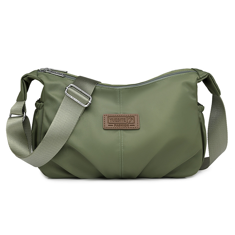 Ženska crossbody torbica od Oxford tkanine, ulični stil, velika kapaciteta, više pretinaca, zatvarač na zip
