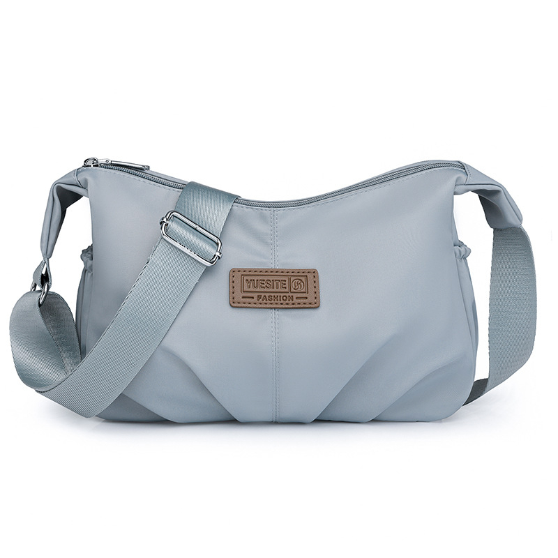 Ženska crossbody torbica od Oxford tkanine, ulični stil, velika kapaciteta, više pretinaca, zatvarač na zip