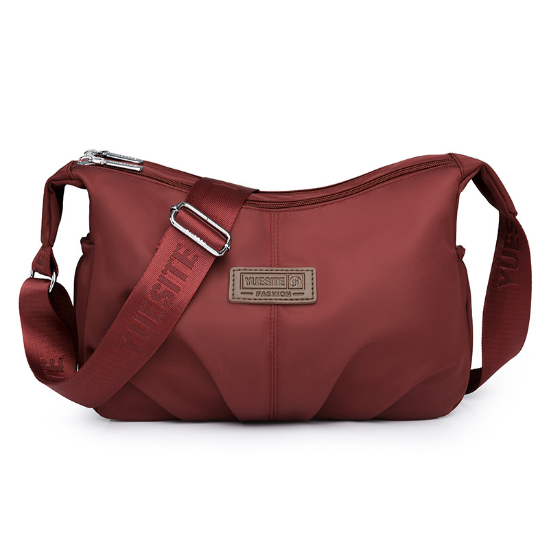Ženska crossbody torbica od Oxford tkanine, ulični stil, velika kapaciteta, više pretinaca, zatvarač na zip