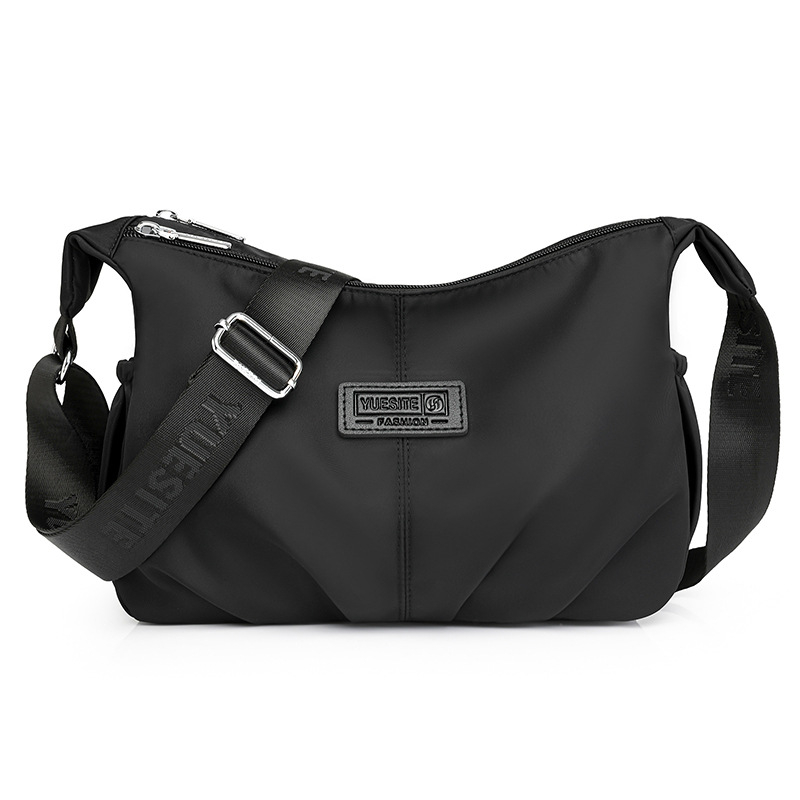 Ženska crossbody torbica od Oxford tkanine, ulični stil, velika kapaciteta, više pretinaca, zatvarač na zip