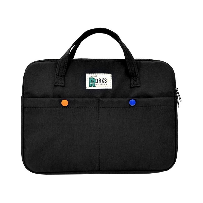 Geantă pentru laptop pentru femei, nylon, respirabilă și rezistentă la uzură, căptușeală poliester-cotton, stil casual de călătorie