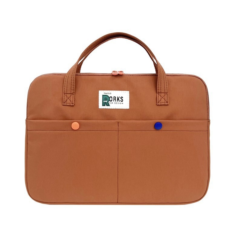 Geantă pentru laptop pentru femei, nylon, respirabilă și rezistentă la uzură, căptușeală poliester-cotton, stil casual de călătorie