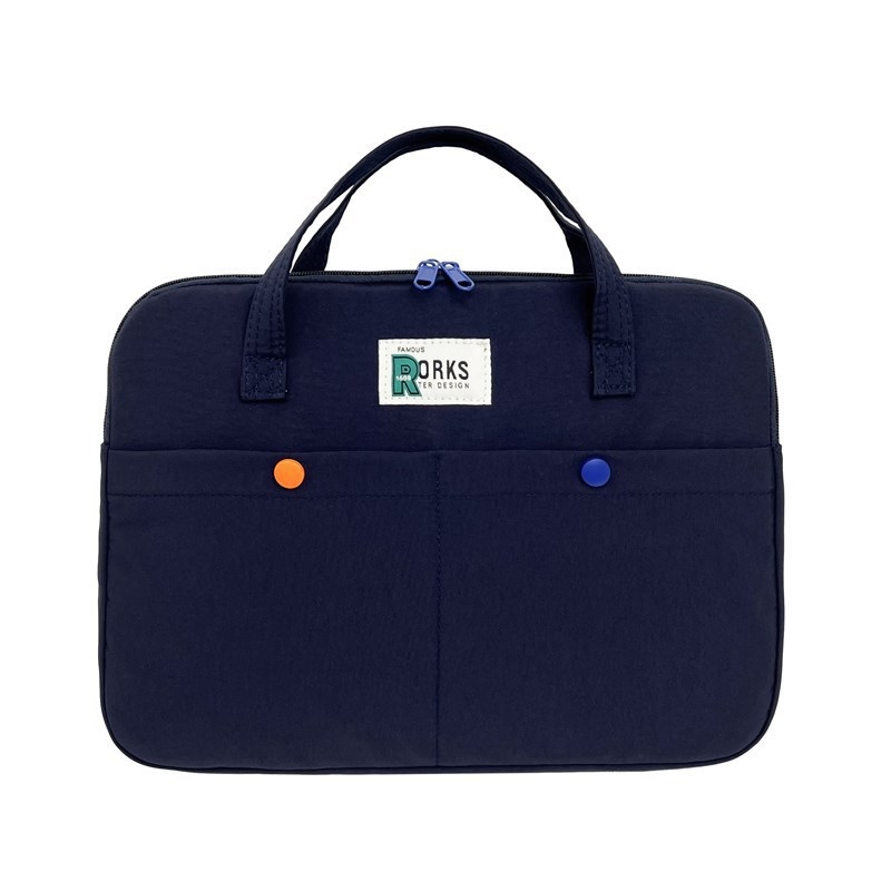 Geantă pentru laptop pentru femei, nylon, respirabilă și rezistentă la uzură, căptușeală poliester-cotton, stil casual de călătorie