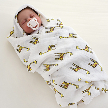 Besidira – 100% pamuk wrap za novorođenčad – uzorci: crtani likovi, cvijeće, oblici; za novorođenčad 0–1 godina