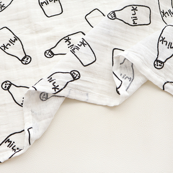 Besidira – 100% pamuk wrap za novorođenčad – uzorci: crtani likovi, cvijeće, oblici; za novorođenčad 0–1 godina