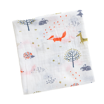 Besidira – 100% pamuk wrap za novorođenčad – uzorci: crtani likovi, cvijeće, oblici; za novorođenčad 0–1 godina