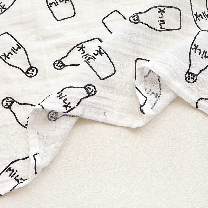 Besidira – 100% pamuk wrap za novorođenčad – uzorci: crtani likovi, cvijeće, oblici; za novorođenčad 0–1 godina