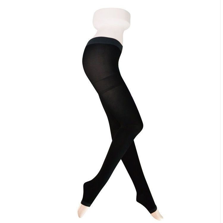 Ženske kompresivne hulahopke s otvorenim prstom za ublažavanje varikoznih vena, medicinski razred, Lycra/Spandex 30–50% sadržaj, sve sezone