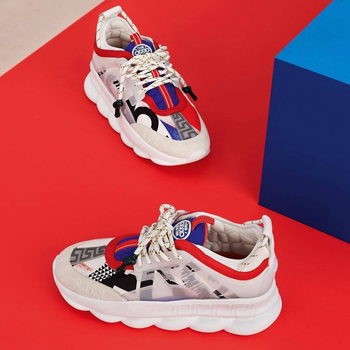 Унисекс обувки за свободно време с повишаване на височината и гумена подметка за пролетта